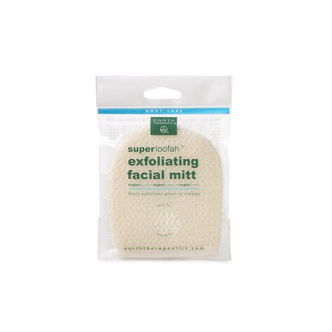 Loofah Exfoliating Facial Mitt Count by Earth Therapeutics