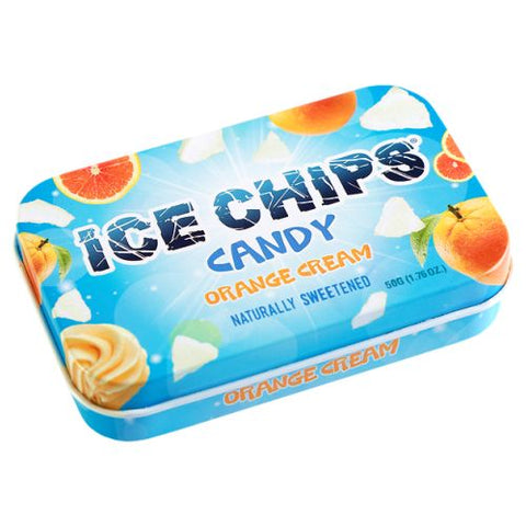 Ice Chips Candy, Ice Chips Candy, Orange Cream 1.76 oz