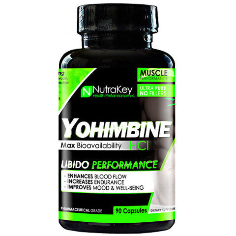 Nutrakey, YOHIMBINE HCI, 90 caps