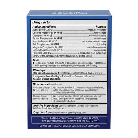 Hylands, Sleep Aid, Calms Forte, 100 Tab