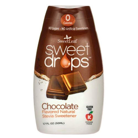 Sweetleaf Stevia, SweetLeaf Sweet Drops, Chocolate 1.7 Oz
