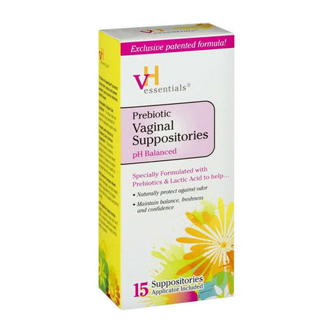 Womens Health Formulas / Lake Consumer Products, Vaginal Suppositories Prebiotic, 15 Count