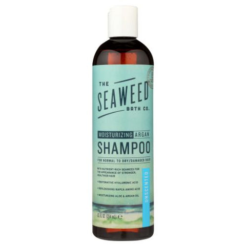 Sea Weed Bath Company, Argan Shampoo, Unscented 12 Oz