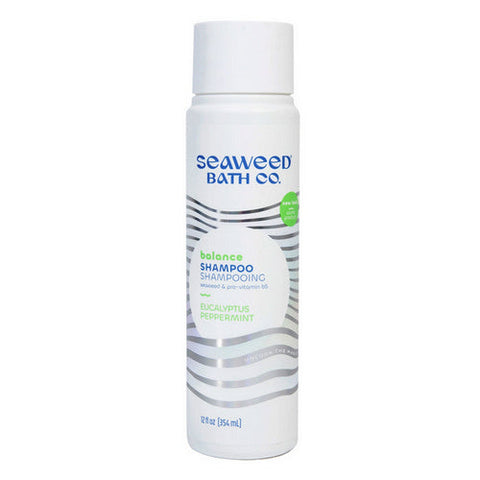 Sea Weed Bath Company, Argan Shampoo, Eucalyptus & Peppermint 12 Oz