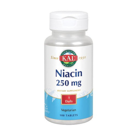 Kal, Niacin, 100 Tabs