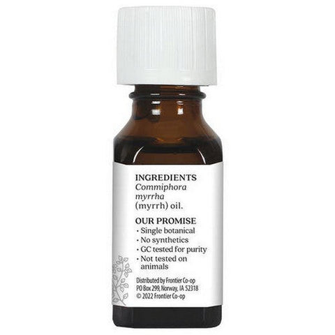 Aura Cacia, Essential Oil Myrrh, (commiphora molmo) 0.5 Fl Oz
