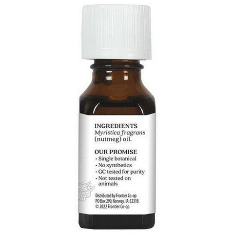 Aura Cacia, Essential Oil Nutmeg, (mystica fragrans) 0.5 Fl Oz