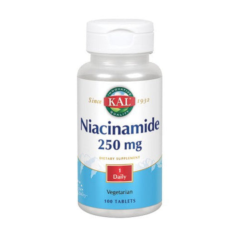 Kal, Niacinamide, 100 Tabs