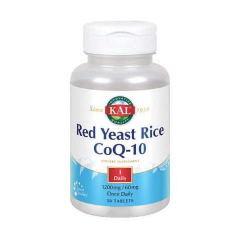 Kal, Red Yeast Rice CoQ10, 30 Tabs