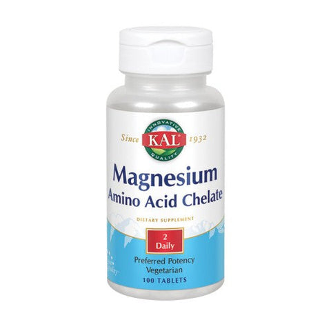 Kal, Magnesium Chelated, 100 Tabs
