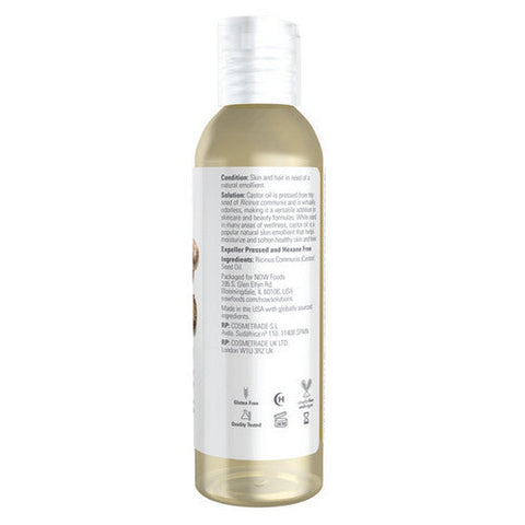 Now Foods, Castor Oil, 4 Oz