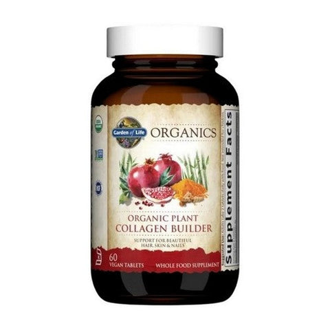 Garden of Life, Organics Organic Plant Collagen Builder, 60 Tabs