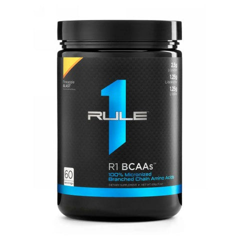Rule 1, R1 BCAA, Blue Raspberry 210 Grams