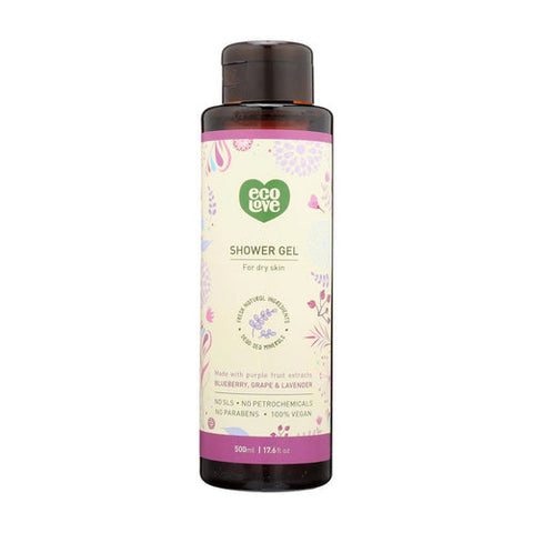 100% Vegan Shower Gel 17.6 Oz by Eco Love