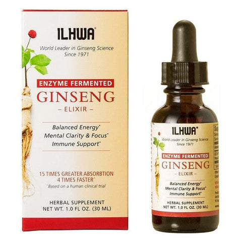 Enzyme Fermented Ginseng Elixir 30 Ml by Il Hwa Korean Ginseng