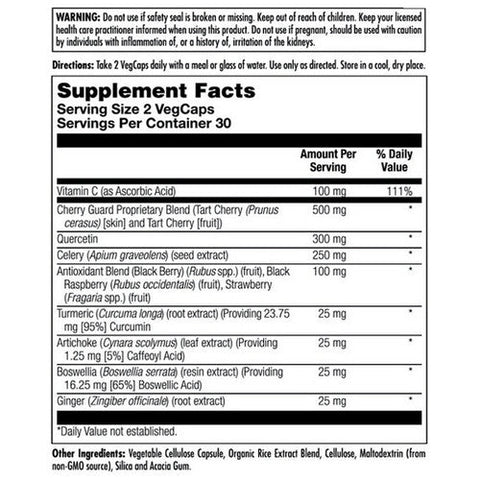 Kal, Uric Acid Flush, 60 Count