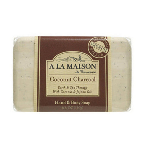 A La Maison, Bar Soap, Coconut Charcoal 8.8Oz