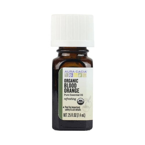 Aura Cacia, Organic Essential Oil, Blood Orange .25Oz