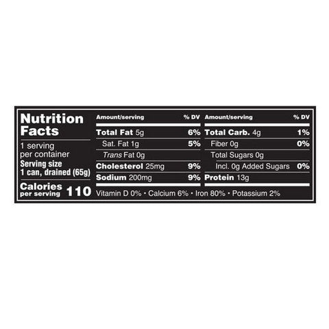 Crown Prince, Smoked Baby Calms, 3 Oz(Case Of 12)