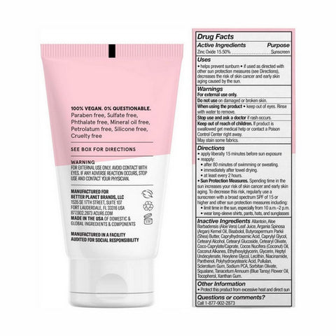 Acure, Soothing SPF 30 Face Cream, 1.7 Oz
