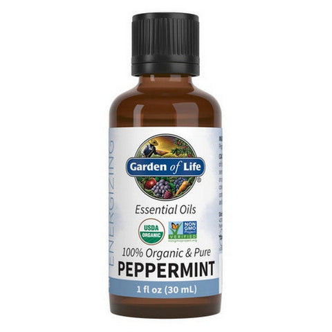 Garden of Life, Organic Essential Oil Peppermint, 1 Oz