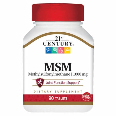21st Century, Msm, 1000mg, 90 Tabs