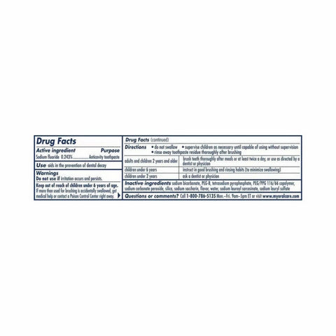 Pepsodent, Complete Care Anticavity Fluoride Toothpaste Original Flavor, 5.5 Oz