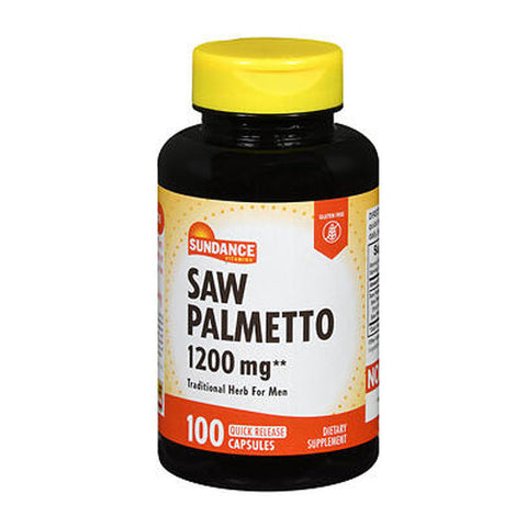 Sundance, Vitamins Saw Palmetto Capsules, 1200 mg, 100 Caps