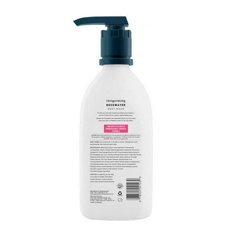 Jason Natural Products, Body Wash Satin, Glycerine Rose 30 Fl Oz