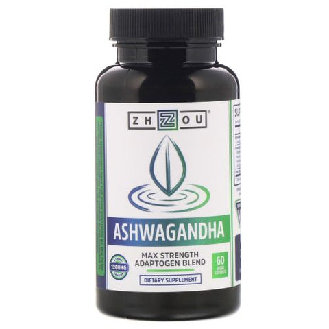 Zhou Nutrition, Ashwagandha, 60 Count