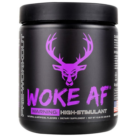 Bucked Up, Pre-Workout Work AF, Grape Gainz 12.84 Oz
