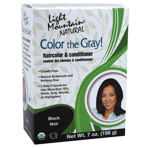 Light Mountain, Color The Gray, Black 7 Oz