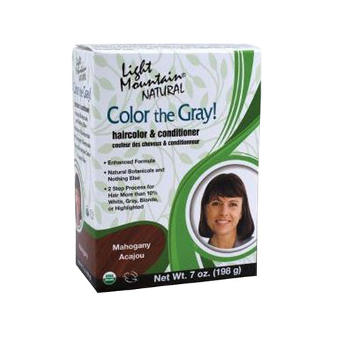 Light Mountain, Color The Gray, Mahogany 7 Oz