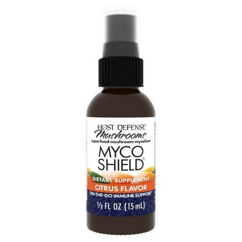 Host Defense, MycoShield Spray Citrus Flavor, 0.5 Oz