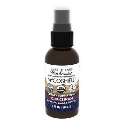 Host Defense, MycoShield Spray Licorice Root, 1 Fl Oz