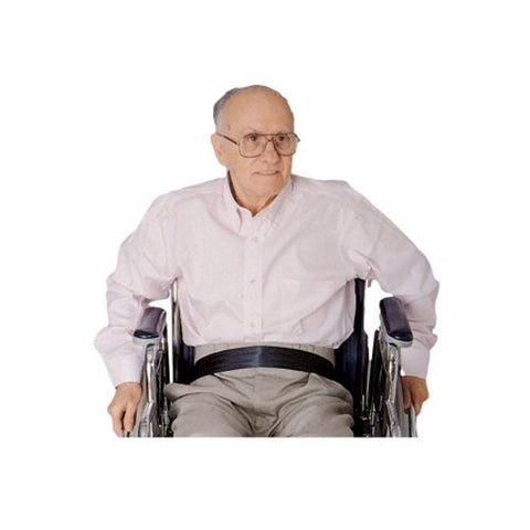 Wheelchair Safety Belt Econo-Belt One Size Fits Most Strap Fastening with Buckle Attaches with Slide 1 Each by Skil-Care