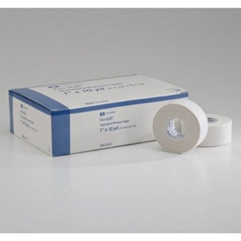 Medical Tape Kendall Hypoallergenic Paper 1 Inch X 10 Yard White NonSterile 6 Count by Cardinal