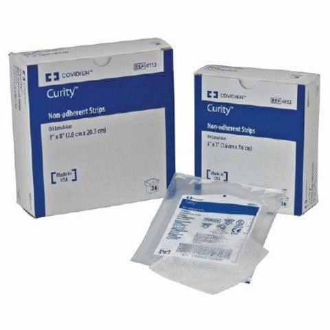Cardinal, Oil Emulsion Impregnated Dressing Rectangle 3 X 8 Inch Sterile 6115-, Count of 1