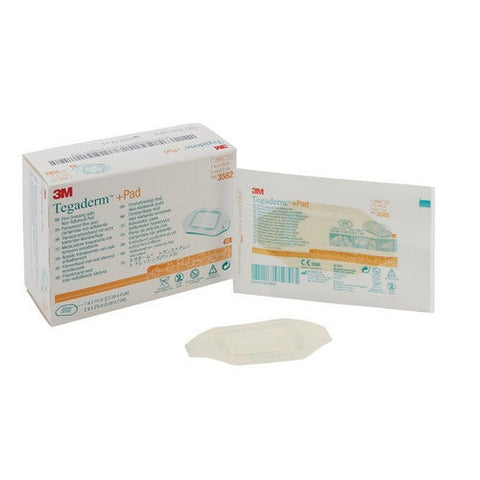 3M, Transparent Film Dressing with Pad 2 X 2-3/4 Inch, Count of 1