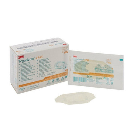 3M, Transparent Film Dressing with Pad 2 X 2-3/4 Inch, Case of 200