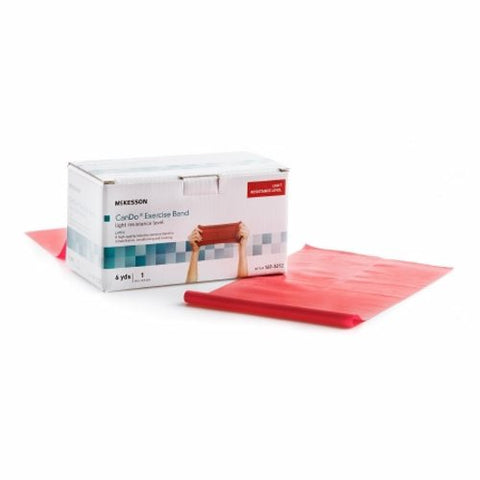 Exercise Resistance Band 6 Yards, Red, 1 Each by McKesson