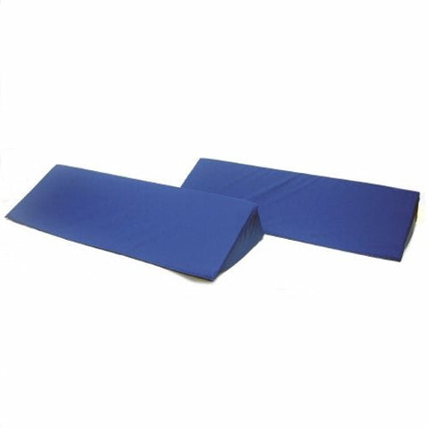 Positioning Wedge 24 W X 12 D X 7 H Inch, Blue, 2 Pairs by Skil-Care