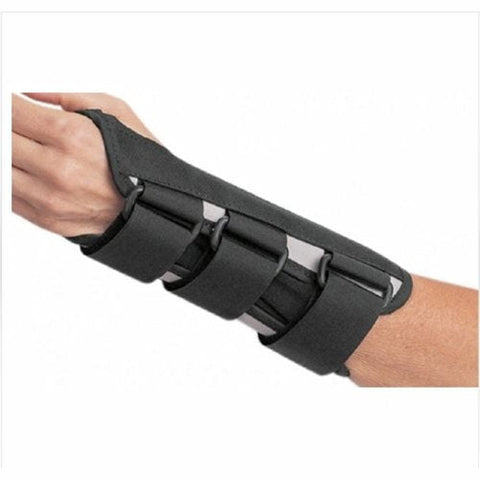DJO, Wrist Splint B.A.T.H. Palmar Stay / Double Contoured Aluminum / Canvas Left Hand Black Small, Count of 1