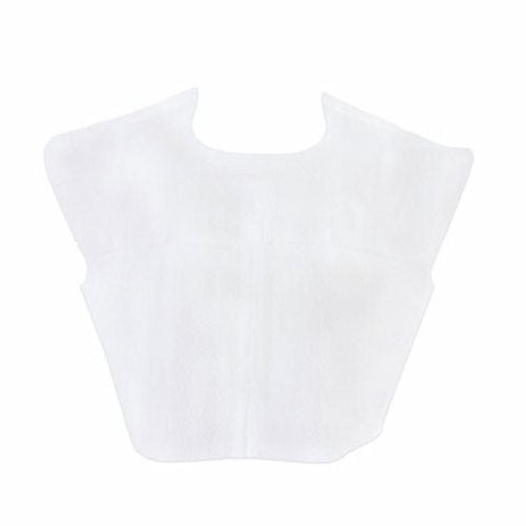 McKesson, Exam Cape White Front / Back Opening Without Closure Unisex 18-107, Count of 100