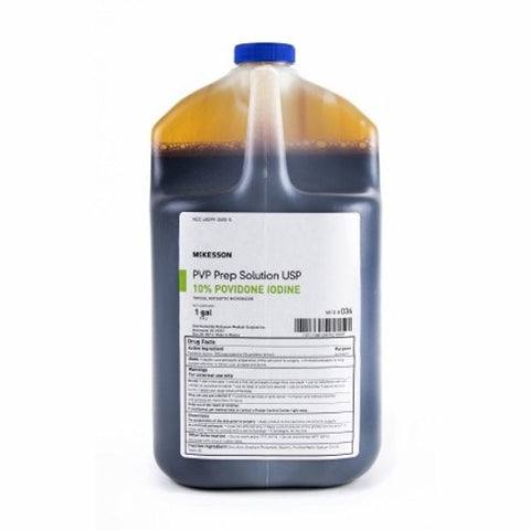 Prep Solution McKesson 1 gal. Jug 10% Strength Povidone-Iodine 1 Each by McKesson