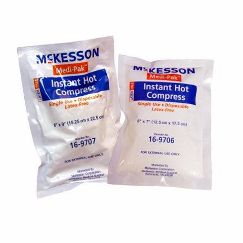 Hot Pack McKesson Instant Chemical Activation General Purpose Small 5 X 7 Inch 1 Each by McKesson