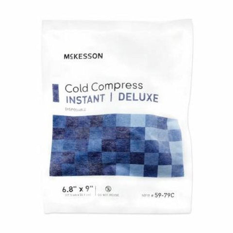 McKesson, Instant Cold Pack McKesson Deluxe General Purpose Large 6.8 X 9 Inch Soft Cloth Disposable, Count of 1