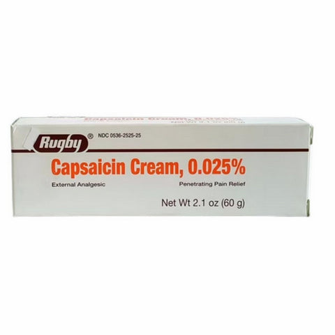 Rugby, Capsaicin Cream, 2.1 Oz