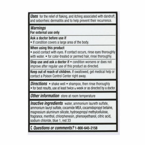 Rugby, Selenium Sulfide Anti-Dandruff Shampoo, 7 Oz