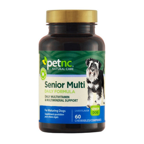 Petnc, Senior Multi Daily Formula for Dogs, 60 Count